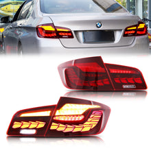 Load image into Gallery viewer, inginuity time LED GTS Tail Lights for BMW Series 5 F10 F18 2011-2017 Start Up Animation Sequential Indicator Rear Lamp Assembly
