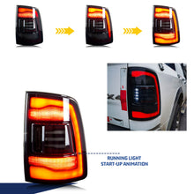 Load image into Gallery viewer, inginuity time LED Tail Lights for Dodge Ram 2009-2018 Sequential Rear Lamps Assembly Smoke
