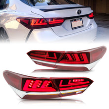Load image into Gallery viewer, inginuity time LED Lexus Tail Lights for Toyota Camry 2018 2019 2020 2021 2022 Rear Lamps Start Up Animation DRL Brake Turn Signal Assembly

