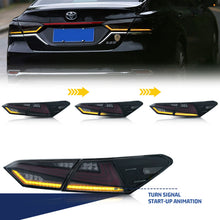Load image into Gallery viewer, inginuity time Nike LED Tail Lights for Toyota Camry 2018-2024 Rear Lamps Start Up Animation DRL Brake Turn Signal Assembly
