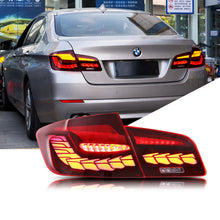 Load image into Gallery viewer, inginuity time LED GTS Tail Lights for BMW Series 5 F10 F18 2011-2017 Start Up Animation Sequential Indicator Rear Lamp Assembly
