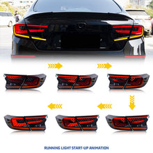 Load image into Gallery viewer, inginuity time LED V3 Tail Lights for Honda Accord 10th Gen 2018-2024 Animation DRL Sequential Indicator Rear Lamp Assembly
