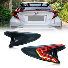 Load image into Gallery viewer, inginuity time LED Tail Lights for Toyota C-HR 2018 2019 2020 2021 2022  Start-Up Animation Blackout Rear Lamp Assembly
