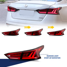 Load image into Gallery viewer, inginuity time LED Tail Lights for Nissan Altima 2019 2020 2021 2022 2023 Rear Lamps Start-up Animation Sequential Indicator
