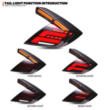 Load image into Gallery viewer, inginuity time LED Tail Lights for Honda Civic 10Th Gen 2016-2021 Type R Hatchback DRL Start Up Animation Rear Lamp Assembly
