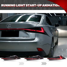 Load image into Gallery viewer, inginuity time LED Tail Lights with Trunk Lamp for Lexus 2014 2015 IS250 2016 2017 IS200t 2016-2020 IS300 2014-2020 IS350 Start Up Animation Sequential Facelift Lamps
