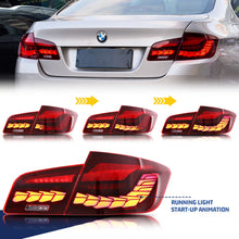 Load image into Gallery viewer, inginuity time LED GTS Tail Lights for BMW Series 5 F10 F18 2011-2017 Start Up Animation Sequential Indicator Rear Lamp Assembly
