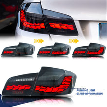 Load image into Gallery viewer, inginuity time LED GTS Tail Lights for BMW Series 5 F10 F18 2011-2017 Start Up Animation Sequential Indicator Rear Lamp Assembly
