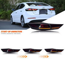 Load image into Gallery viewer, inginuity time LED Sequential Tail Lights for Hyundai Elantra 2017 2018 Start Up Animation Rear Lamp Assembly

