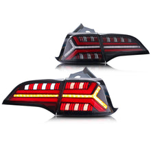 Load image into Gallery viewer, inginuity time LED Fishbone Sequential Tail Lights for Tesla Model 3 Model Y 2017-2022  Start Up Animation Rear Lamps
