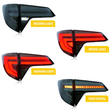 Load image into Gallery viewer, inginuity time LED Tail Lights for Honda HR-V 2016-2022 With Start Up Animation DRL Brake Sequential Turn Signal Rear Lamps Assembly
