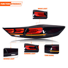 Load image into Gallery viewer, inginuity time LED Sequential Tail Lights for Hyundai Elantra 2017 2018 Start Up Animation Rear Lamp Assembly
