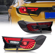 Load image into Gallery viewer, inginuity time LED Clear White Eagle Eye V6 Tail Lights for Honda Accord 10th Gen 2018 2019 2020 2021 2022 Animation DRL Sequential Indicator Rear Lamp Assembly
