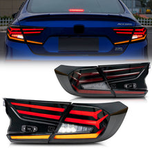 Load image into Gallery viewer, inginuity time LED V1 Tail Lights for Honda Accord 10th Gen 2018-2024 Animation DRL Sequential Indicator Rear Lamp Assembly
