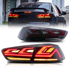 Load image into Gallery viewer, inginuity time LED Tail Lights for Mitsubishi Lancer &amp; EVO X 2008-2017 Start Up Animation Sequential Rear Lamps
