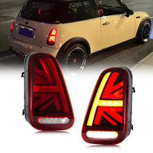 Load image into Gallery viewer, inginuity time LED Tail Lights for BWM Mini Cooper R50 R52 R53 2001-2006 Sequential Rear Lamps
