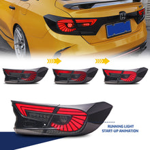 Load image into Gallery viewer, inginuity time LED Clear White Eagle Eye V6 Tail Lights for Honda Accord 10th Gen 2018 2019 2020 2021 2022 Animation DRL Sequential Indicator Rear Lamp Assembly
