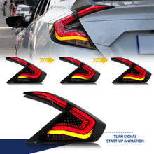 Load image into Gallery viewer, inginuity time LED Tail Lights for Honda Civic 10Th Gen 2016-2021 DRL Start Up Animation Rear Lamp Assembly
