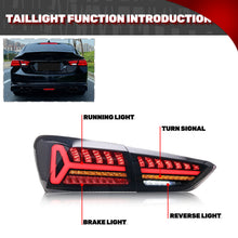 Load image into Gallery viewer, inginuity time Audi Tail Lights for Chevrolet Malibu XL 2016-2022 Sequential Indicator Dynamic Animation Rear Lamps Assembly
