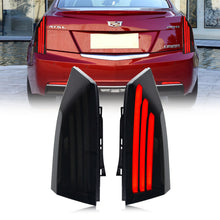 Load image into Gallery viewer, inginuity time LED Black Tail Lights for Cadillac ATS 2013-2019 Sequential Rear Lamps
