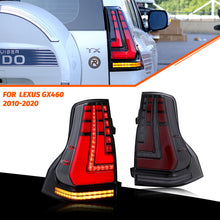 Load image into Gallery viewer, inginuity time Tail Light Assembly for Lexus GX400 GX460 2010-2023 Sequential Indicator Dynamic Animation Rear Lamps Assembly

