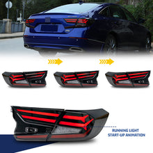 Load image into Gallery viewer, inginuity time LED V1 Tail Lights for Honda Accord 10th Gen 2018-2024 Animation DRL Sequential Indicator Rear Lamp Assembly
